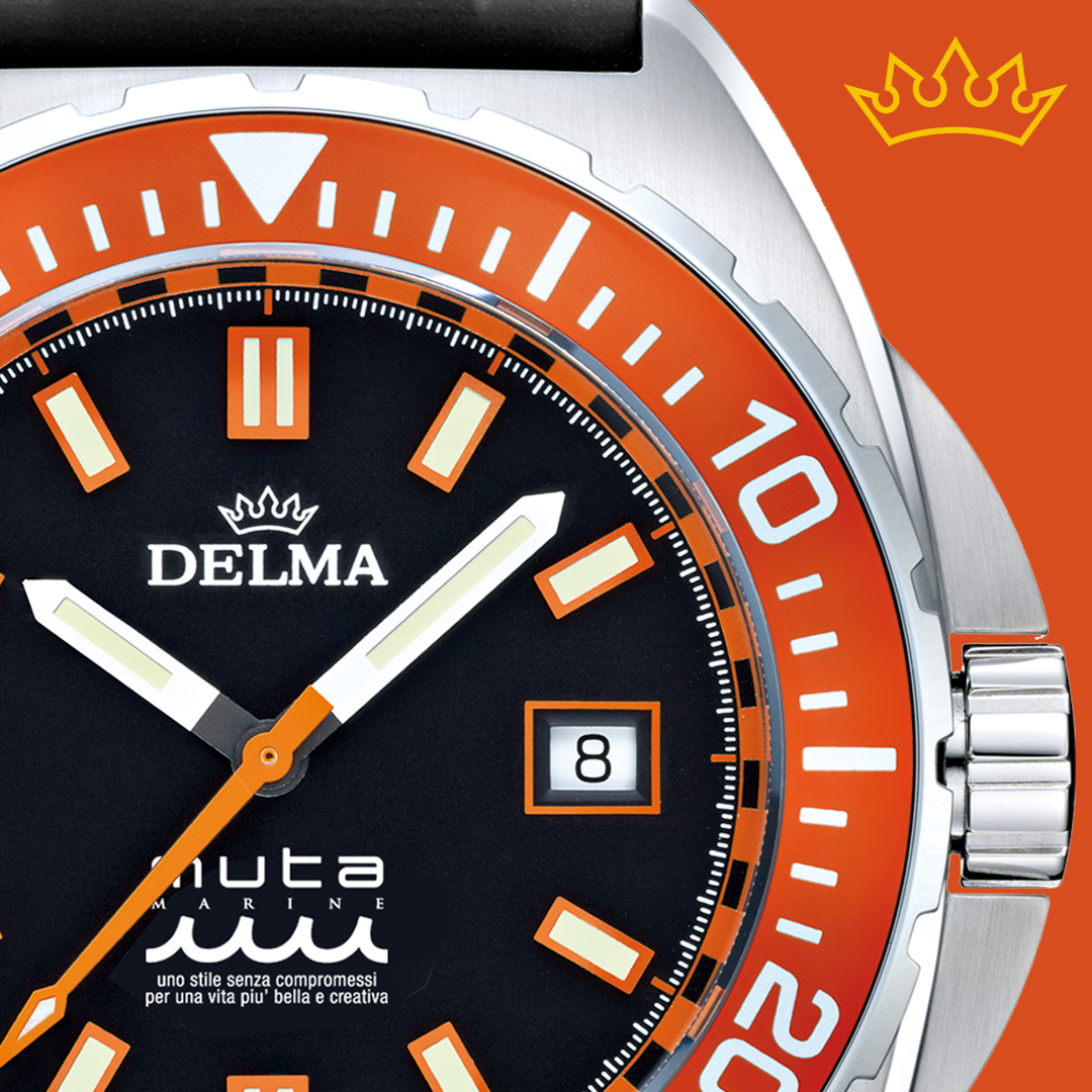 DELMA/クォーツ腕時計/デルマ/シルバー/ゴールド/467.460Y/スクエア